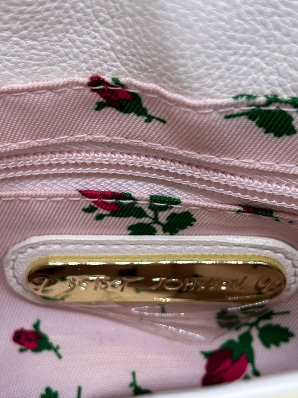 Betsey Johnson Cute Whimsical Pastel  Rotary Dial Leather Crossbody Bag Purse 🌸🌸 - Picture 6 of 12